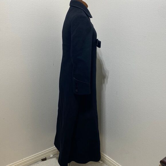 Vintage Zelinka Matlick Black Wool No Size Tag See Measurements - Picture 6 of 12